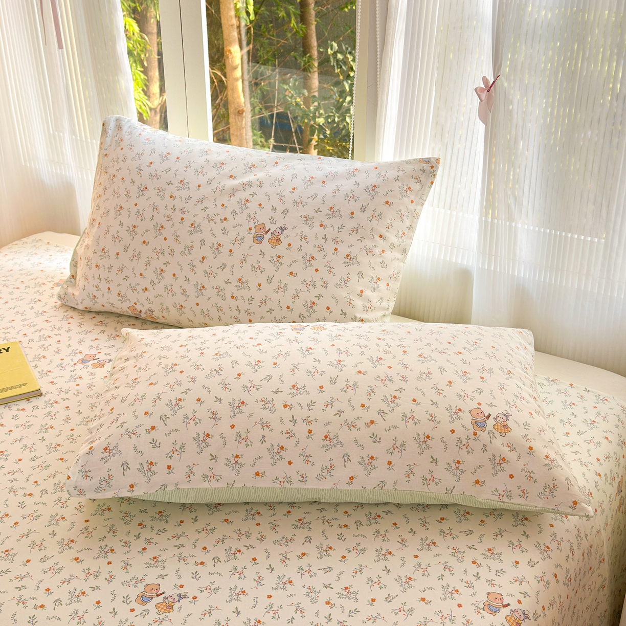 91家纺网 家纺一手货源 找家纺 清雅福 2025新款全棉柔软印花系列四件套 糖果影院