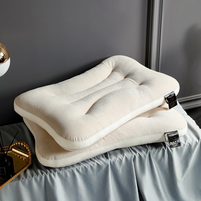 91家纺网 家纺一手货源 找家纺 （总）仁宇枕业 2025新款新品枕芯针织玉米绒低枕头枕芯