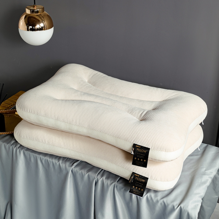 91家纺网 家纺一手货源 找家纺 （总）仁宇枕业 2025新款新品枕芯针织玉米绒低枕头枕芯