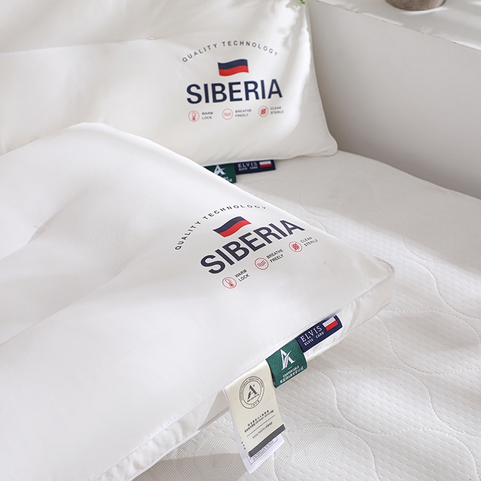 91家纺网 家纺一手货源 找家纺 仁宇枕业 2025新款新品枕芯西伯利亚原棉A类舒适羽丝绒枕头枕芯 国旗原棉A类定型枕