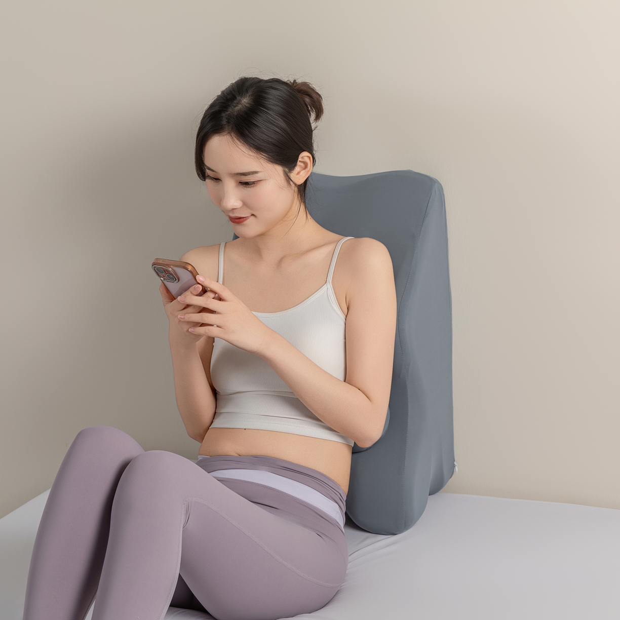 91家纺网 家纺一手货源 找家纺 麦哆乐 2025新款趴趴枕 滑灰色