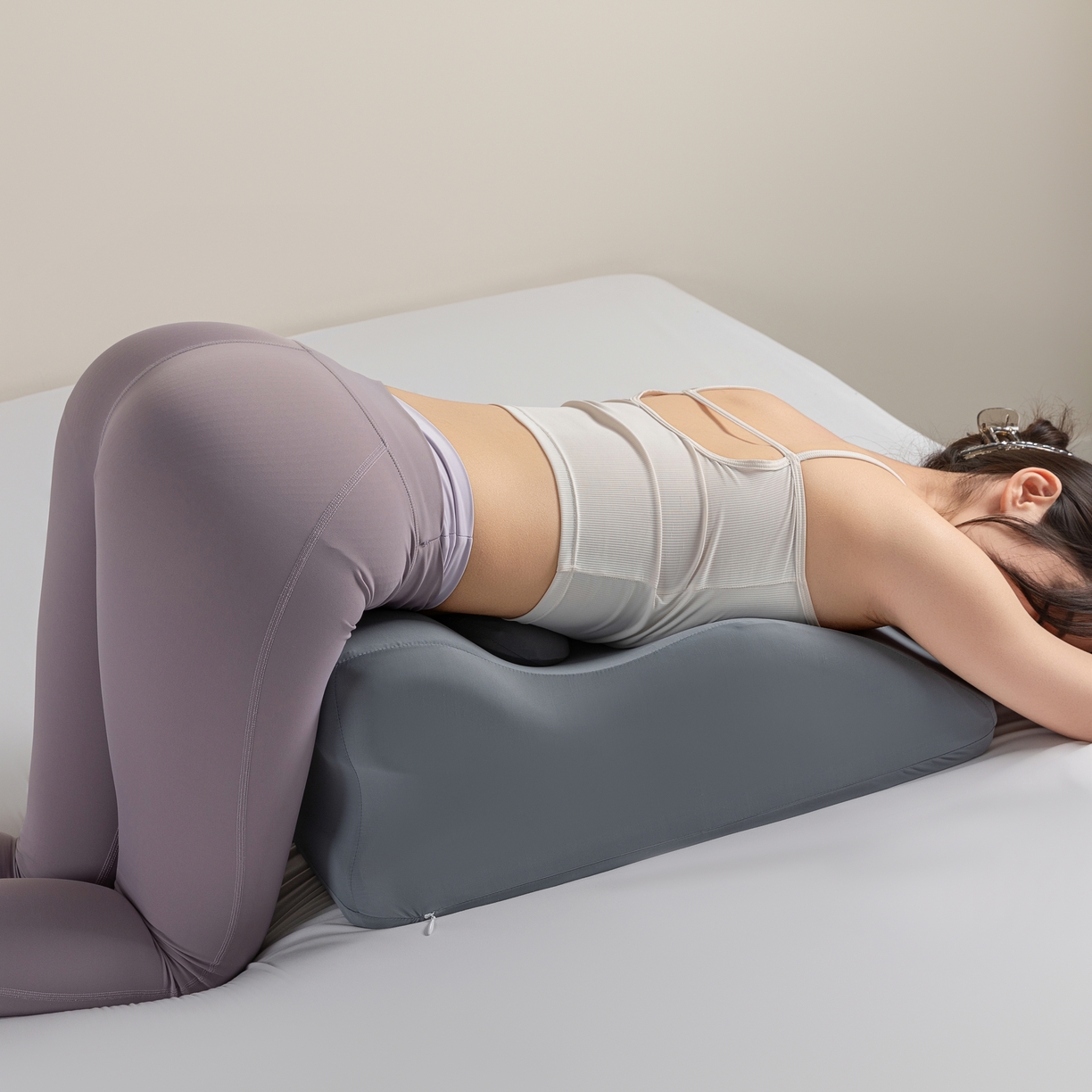 91家纺网 家纺一手货源 找家纺 麦哆乐 2025新款趴趴枕 滑灰色