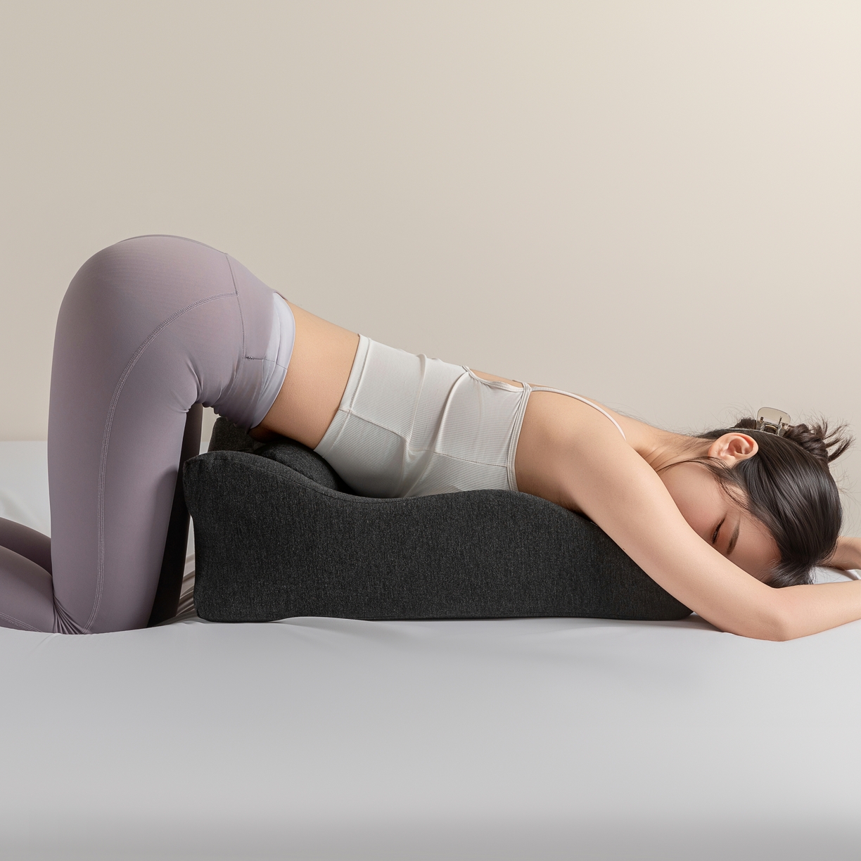 91家纺网 家纺一手货源 找家纺 麦哆乐 2025新款趴趴枕 深灰色