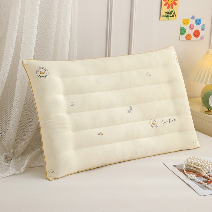 91家纺网 家纺一手货源 找家纺 （总）仁宇枕业 2025新款新品彩色豆豆低枕头枕芯