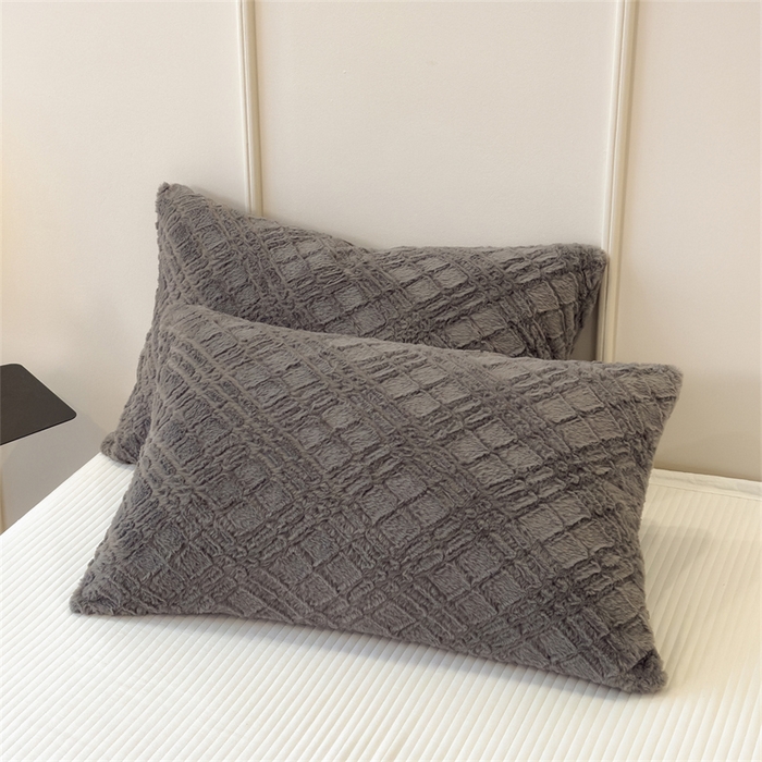 91家纺网 家纺一手货源 找家纺 慕木家纺 2025新款A类高克重加厚兔毛绒双层毛毯斜纹条纹系列(跨境首选提供买家秀) 兔兔绒-斜纹-夜空灰