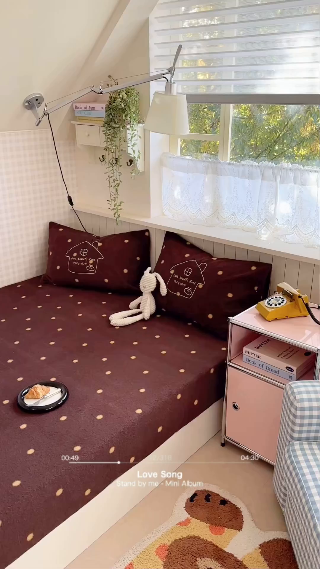 91家纺网 家纺一手货源 找家纺 暖生活 2026新款羊咩绒刺绣款床笠三件套 小兔房子