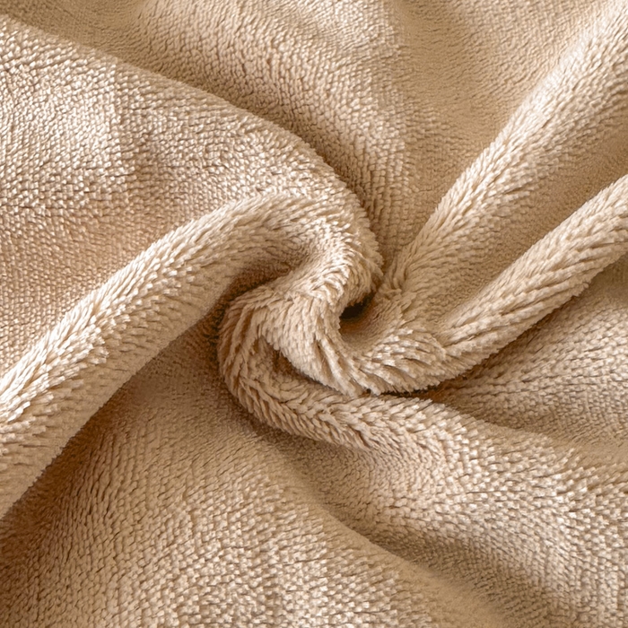 91家纺网 家纺一手货源 找家纺 帝王家纺 2025新款冬季刺绣加厚保暖烫金牛奶绒四件套珊瑚绒轻奢高级感 香槟