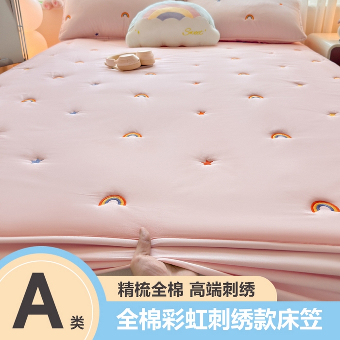 91家纺网 家纺一手货源 找家纺 （总）糯米猪家纺 2025新款A类卡皮巴拉全棉夹棉床笠