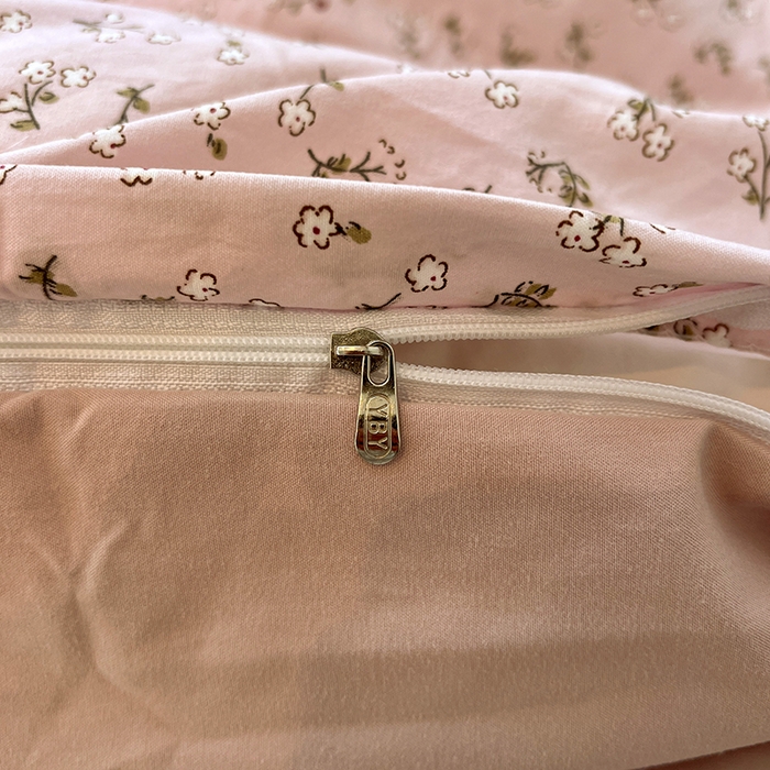 91家纺网 家纺一手货源 找家纺 仟网汇 2025新款古法水洗仿棉云感纱四件套 浅梦