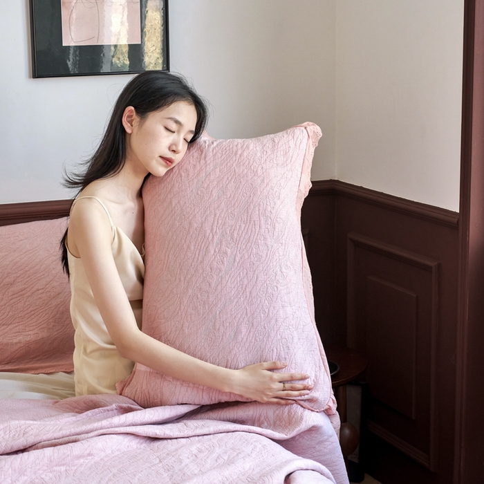 91家纺网 家纺一手货源 找家纺 （总）棠薇家纺 2025新款花边款枕巾提花枕巾