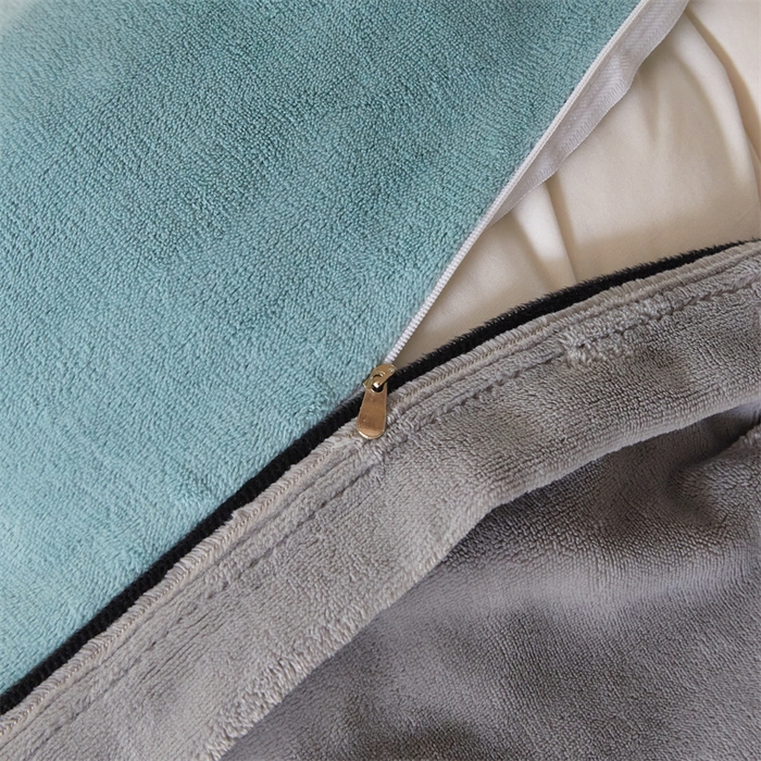 91家纺网 家纺一手货源 找家纺 （总）慕木家纺 2025新款高克重简约无印风牛奶绒双拼四件套