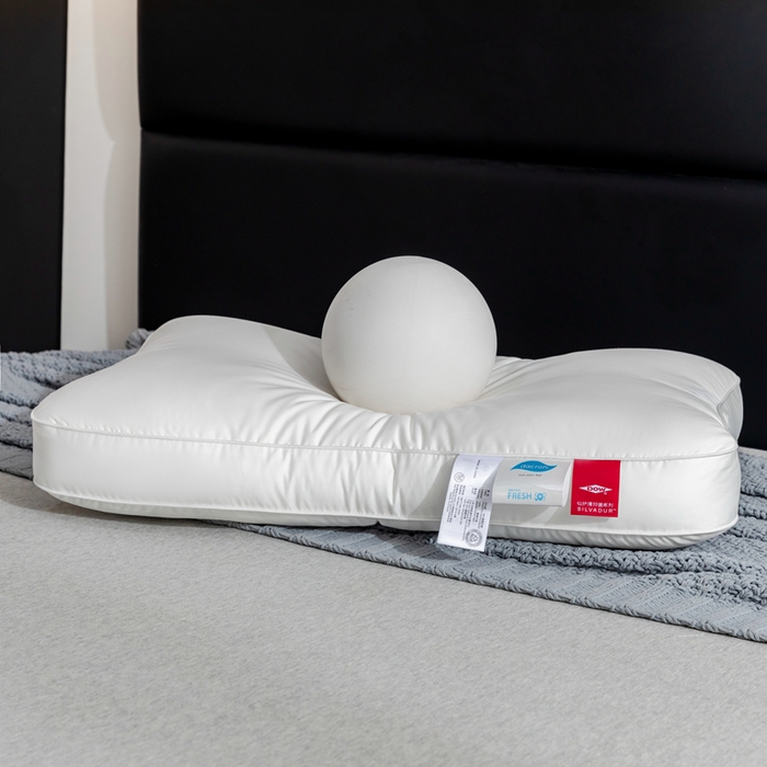 91家纺网 家纺一手货源 找家纺 （总）星芯合家纺 2025新款鹅绒分区护颈枕枕头枕芯