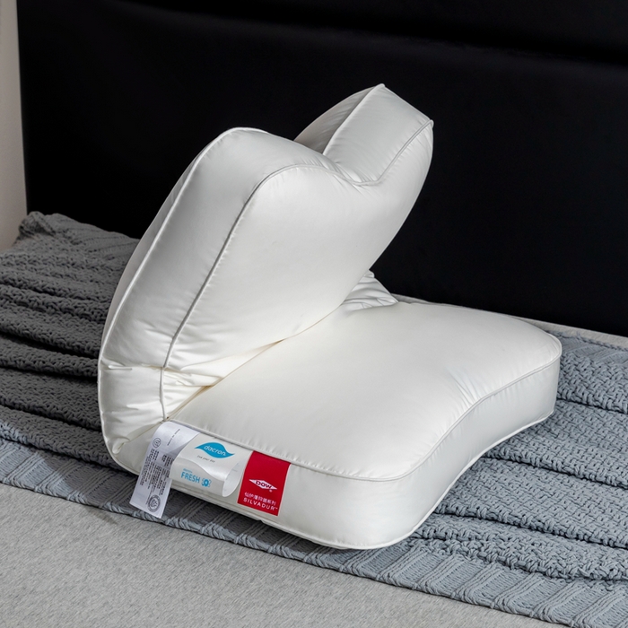 91家纺网 家纺一手货源 找家纺 （总）星芯合家纺 2025新款鹅绒分区护颈枕枕头枕芯