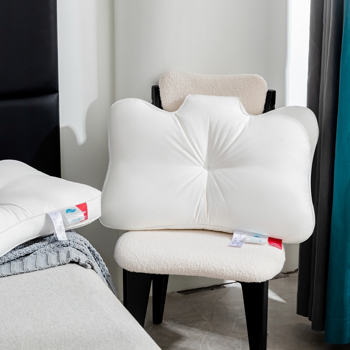 91家纺网 家纺一手货源 找家纺 （总）星芯合家纺 2025新款鹅绒分区护颈枕枕头枕芯