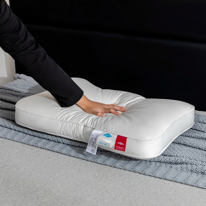 91家纺网 家纺一手货源 找家纺 （总）星芯合家纺 2025新款鹅绒分区护颈枕枕头枕芯