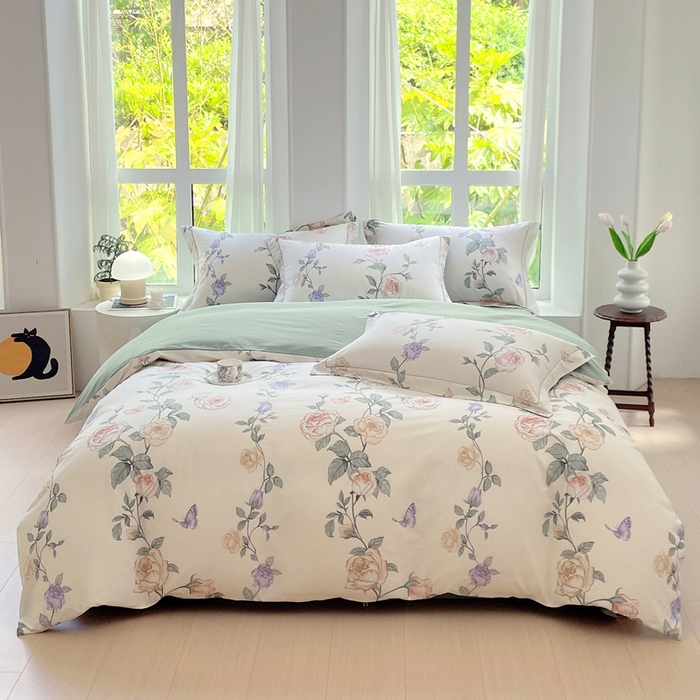 （总）星期三 2023新款7月新款铂金全棉13372四件套（加老板微信有会员价）