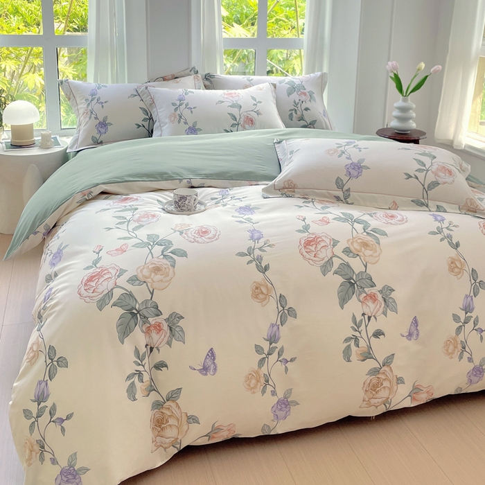 91家纺网 家纺一手货源 找家纺 （总）星期三 2023新款7月新款铂金全棉13372四件套（加老板微信有会员价）