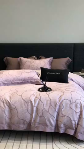 91家纺网 家纺一手货源 找家纺 （总）2024新款高支天丝棉数码印花四件套