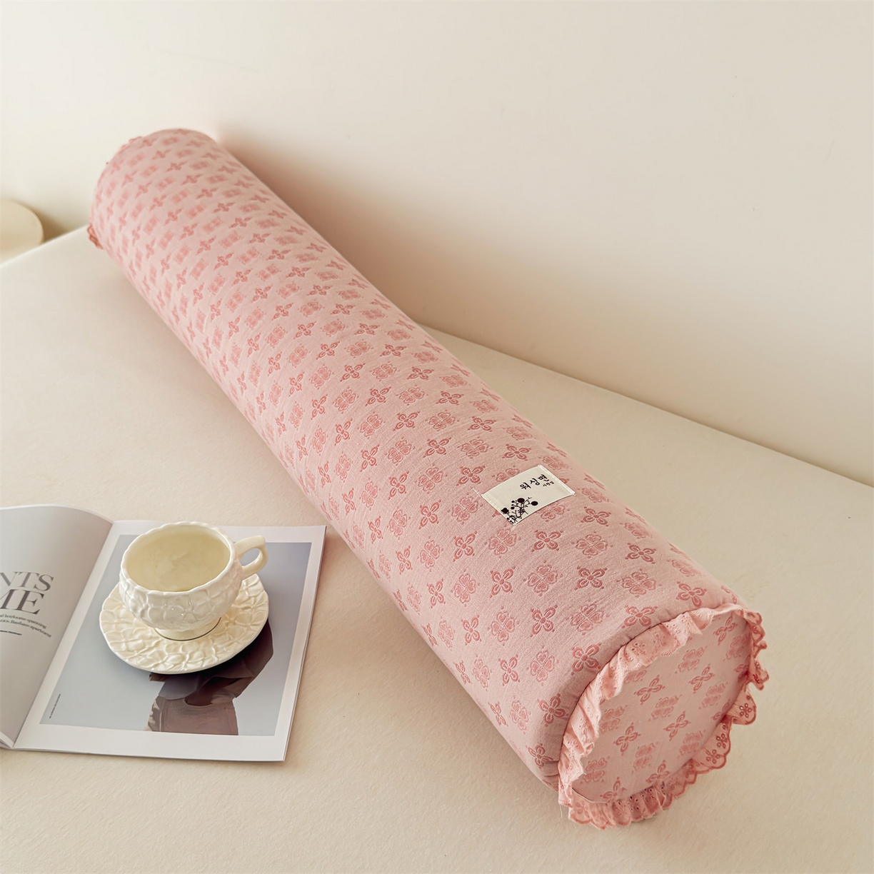 91家纺网 家纺一手货源 找家纺 （总）麦肯锡 2025新款记忆棉圆柱伴眠长抱枕 枕头