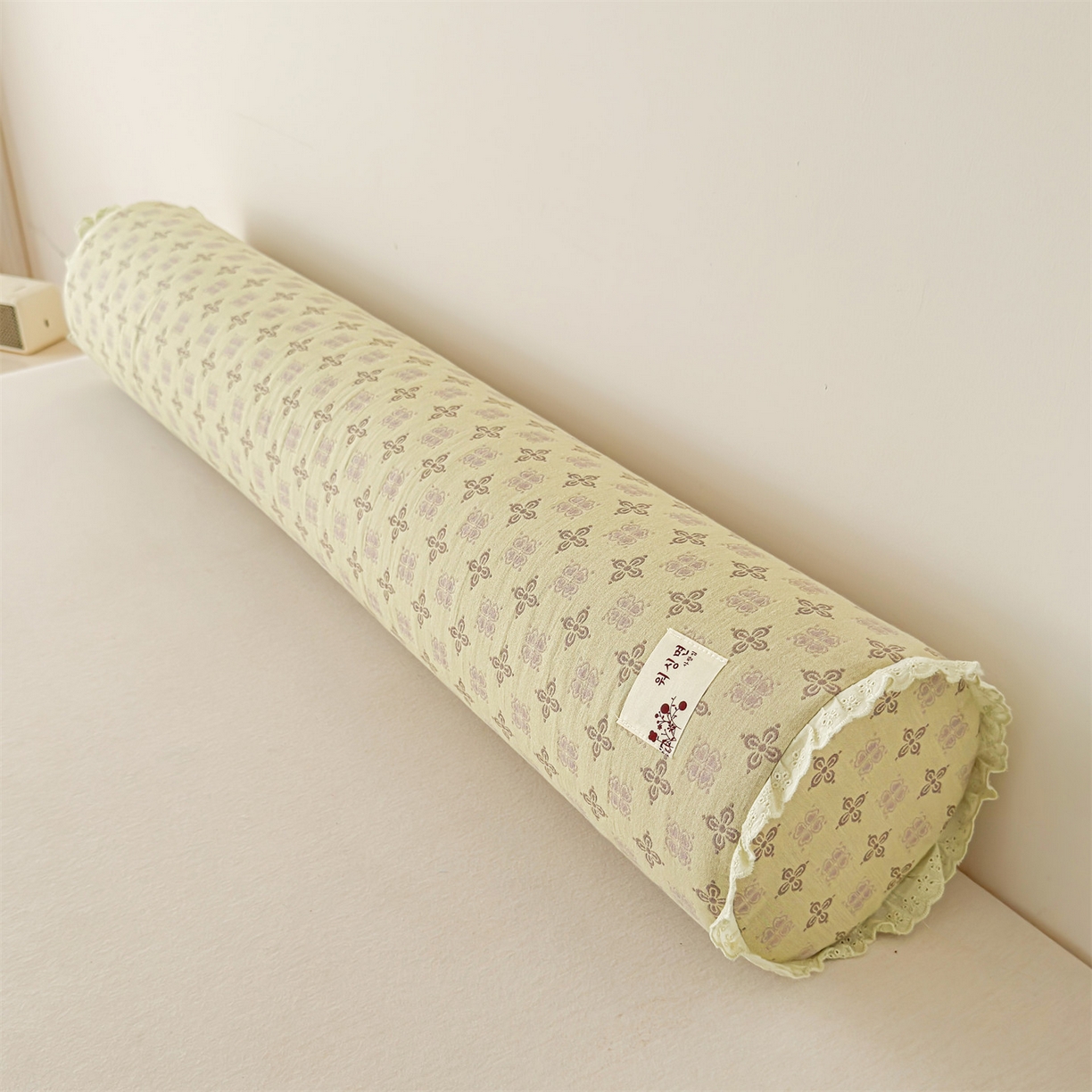 91家纺网 家纺一手货源 找家纺 麦肯锡 2025新款记忆棉圆柱伴眠长抱枕 枕头 绿色【产品图】/只