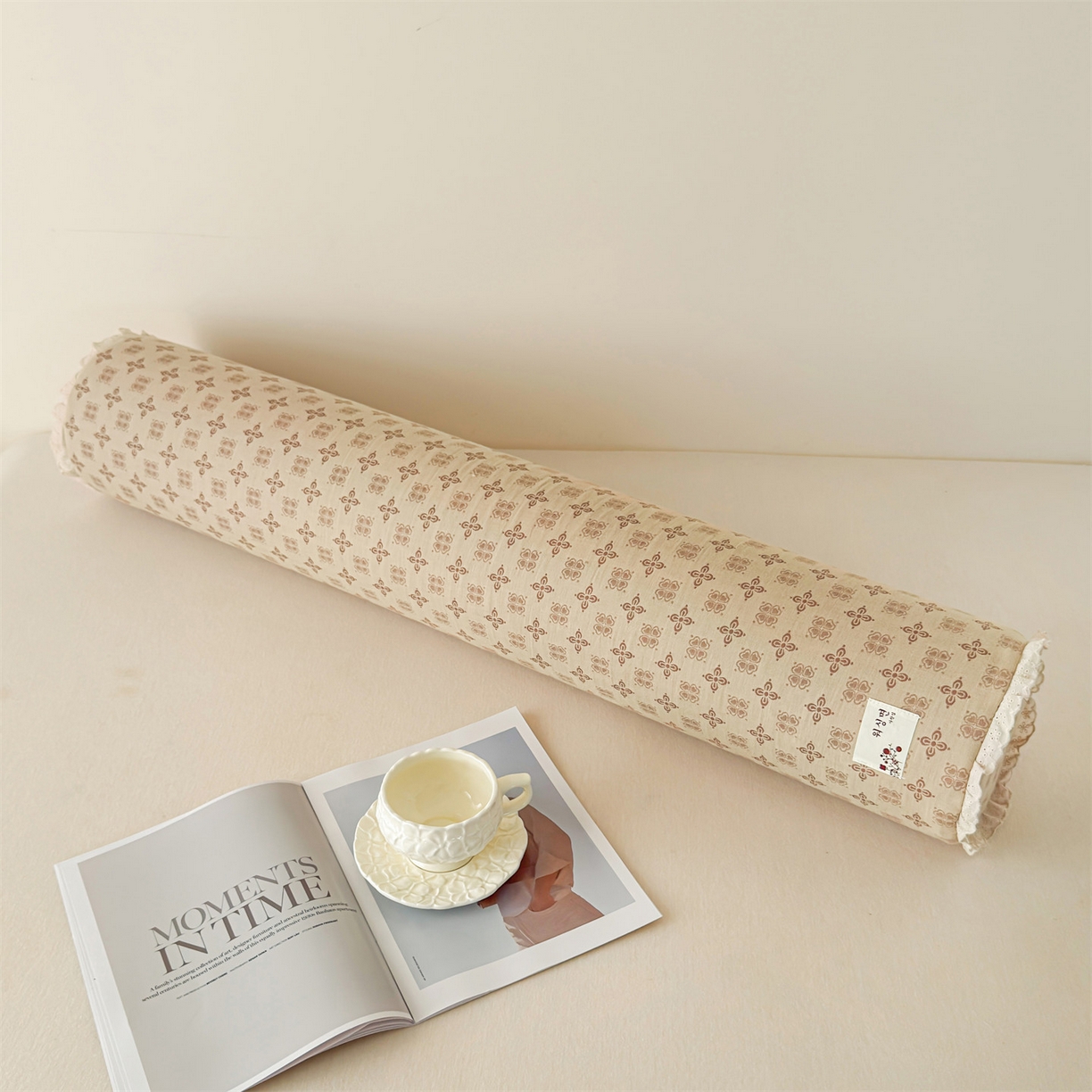 91家纺网 家纺一手货源 找家纺 麦肯锡 2025新款记忆棉圆柱伴眠长抱枕 枕头 棕色【产品图】/只