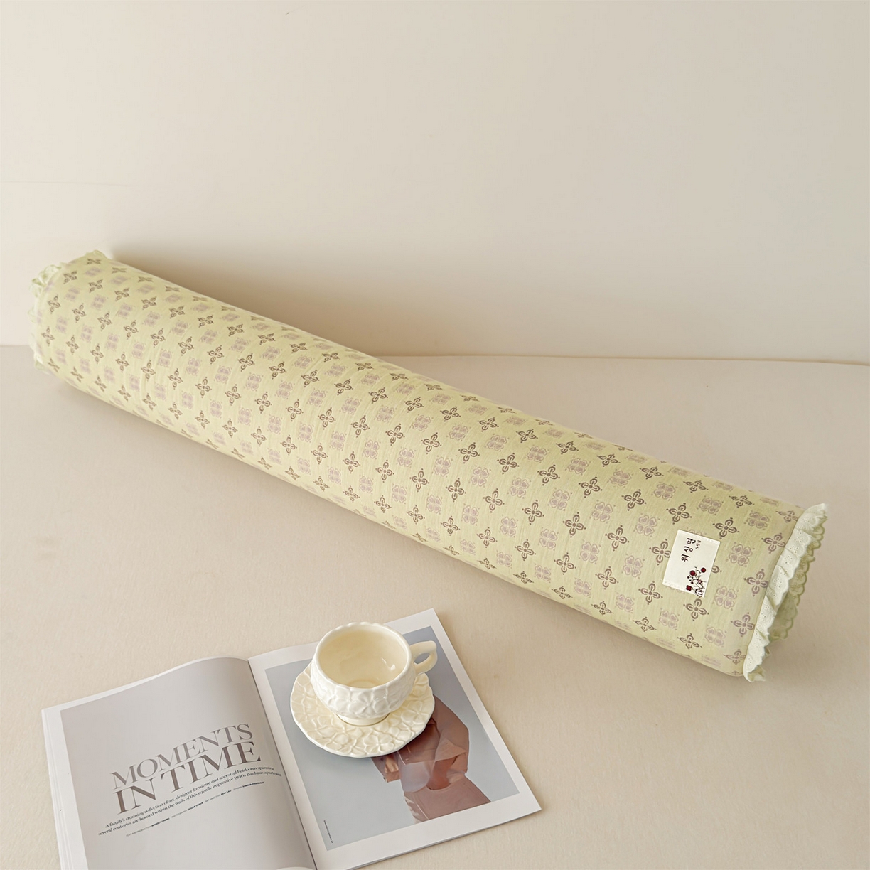 91家纺网 家纺一手货源 找家纺 麦肯锡 2025新款记忆棉圆柱伴眠长抱枕 枕头 绿色【产品图】/对