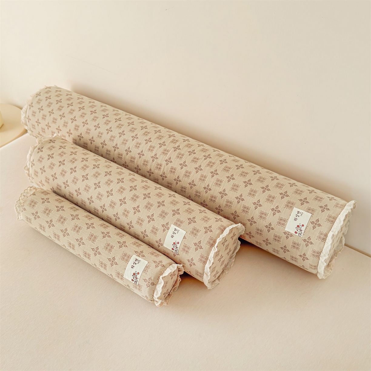 麦肯锡 2025新款记忆棉圆柱伴眠长抱枕 枕头 棕色【产品图】/对