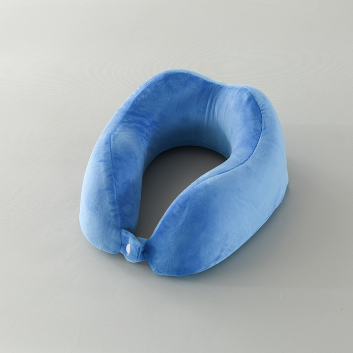 91家纺网 家纺一手货源 找家纺 金牛枕芯 2026新款宝宝绒记忆棉护颈枕枕头枕芯 深蓝