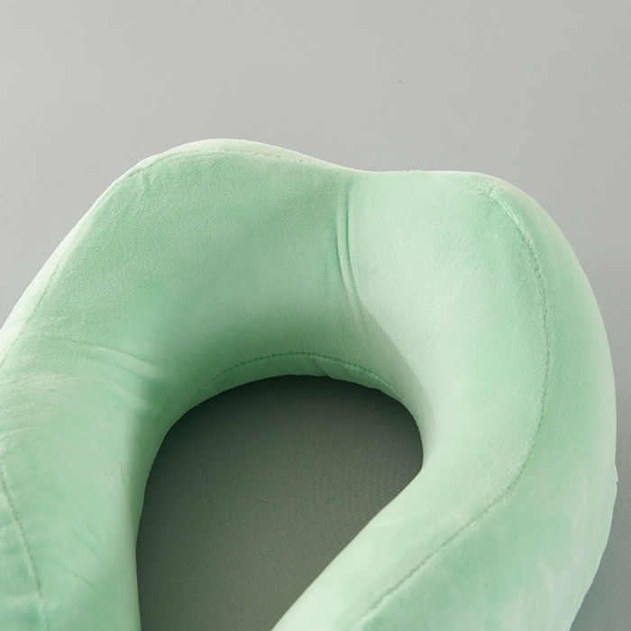 91家纺网 家纺一手货源 找家纺 金牛枕芯 2026新款宝宝绒记忆棉护颈枕枕头枕芯 草绿