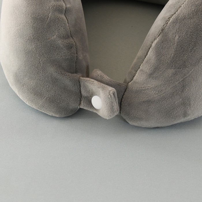 91家纺网 家纺一手货源 找家纺 金牛枕芯 2026新款宝宝绒记忆棉护颈枕枕头枕芯 浅灰