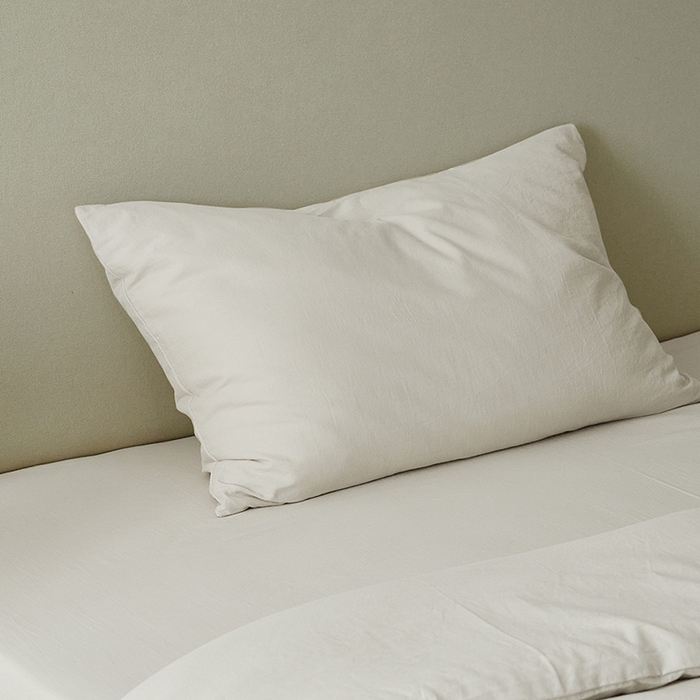 91家纺网 家纺一手货源 找家纺 子和家居 2025新款80支高密全棉双层纱四件套-云憩 云憩-白色