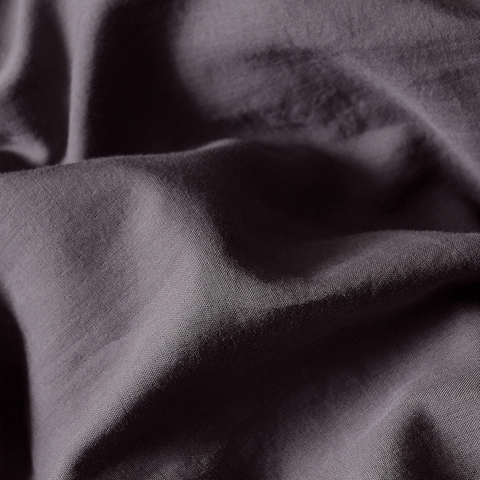 91家纺网 家纺一手货源 找家纺 子和家居 2025新款80支高密全棉双层纱四件套-云憩 云憩-乌梅紫