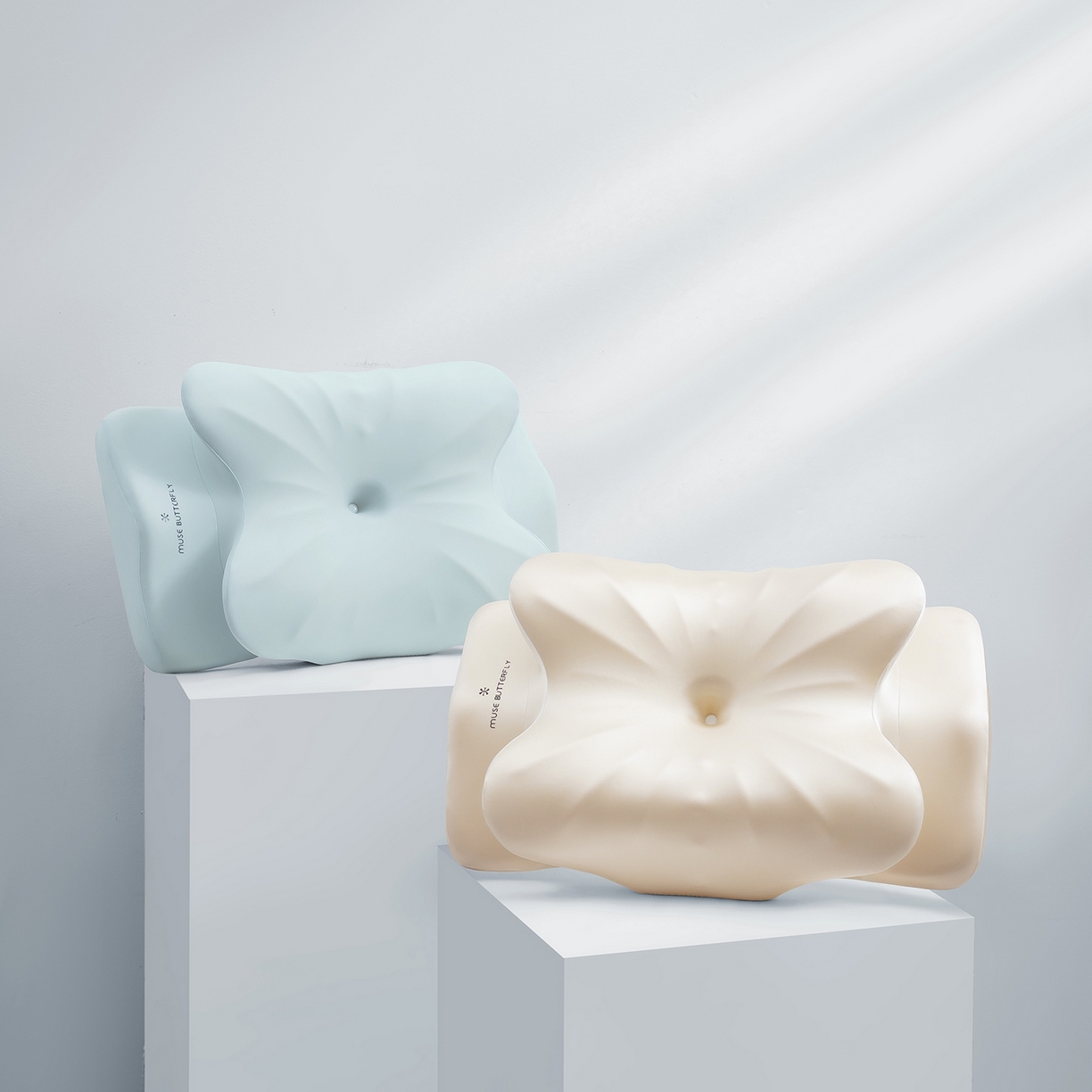 91家纺网 家纺一手货源 找家纺 （总）可恩欣 2025新款零压舒颈蝴蝶枕枕头枕芯