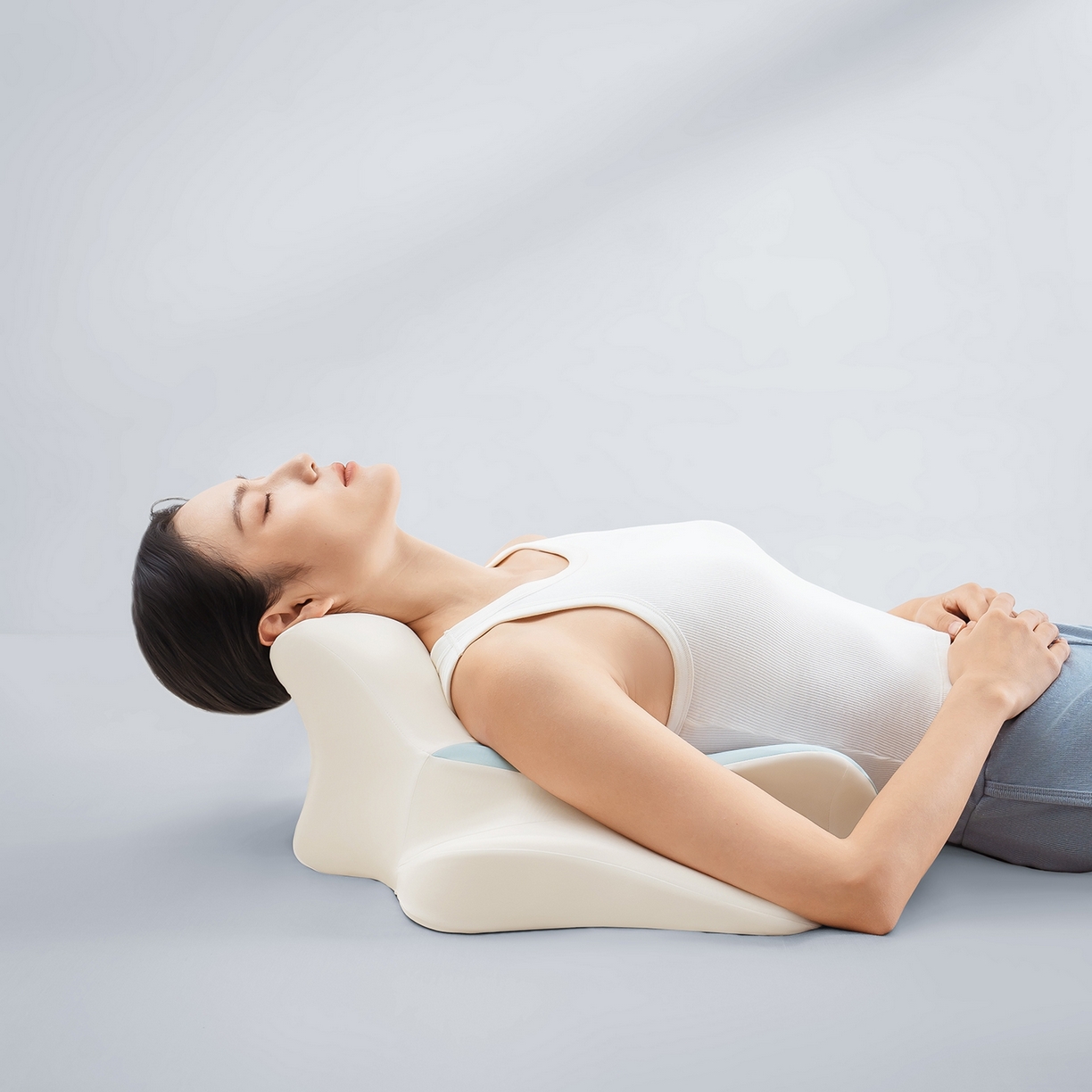 91家纺网 家纺一手货源 找家纺 （总）可恩欣 2025新款躺玩多功能趴睡枕枕头枕芯