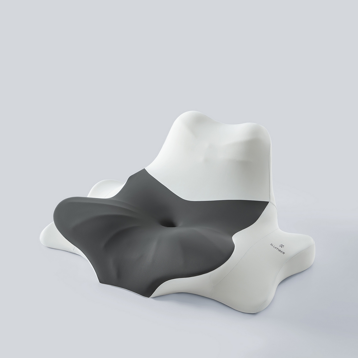 可恩欣 2025新款躺玩多功能趴睡枕枕头枕芯 深空灰