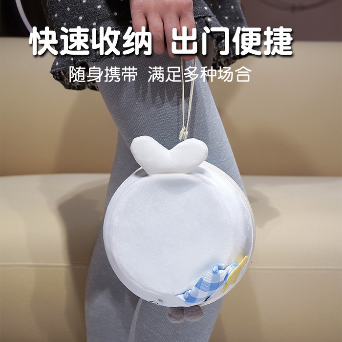 91家纺网 家纺一手货源 找家纺 仟亿莱 2025新款萌萌海豹记忆棉U枕枕头枕芯 记忆眨眼海豹