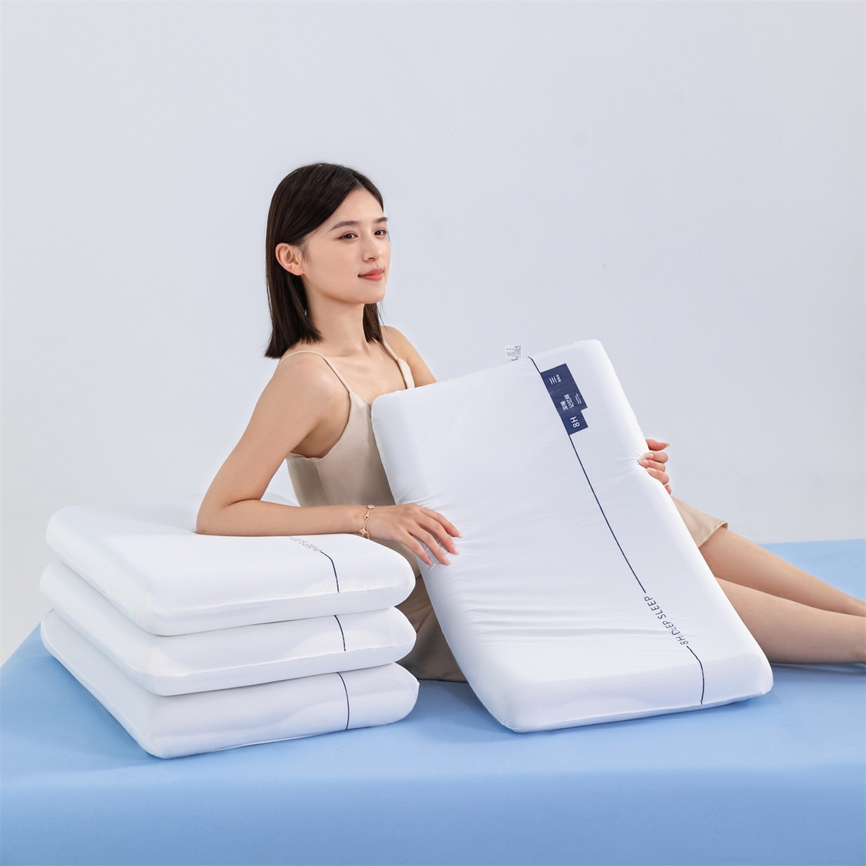 91家纺网 家纺一手货源 找家纺 （总）金牛枕芯 2026新款零压力三芯深睡眠慢回弹记忆枕枕头枕芯