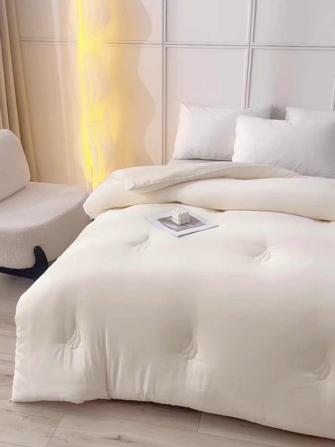 91家纺网 家纺一手货源 找家纺 （总）曼尼家纺 2025新款李官奇大豆被官方正品授权李官奇大豆纤维被包检测