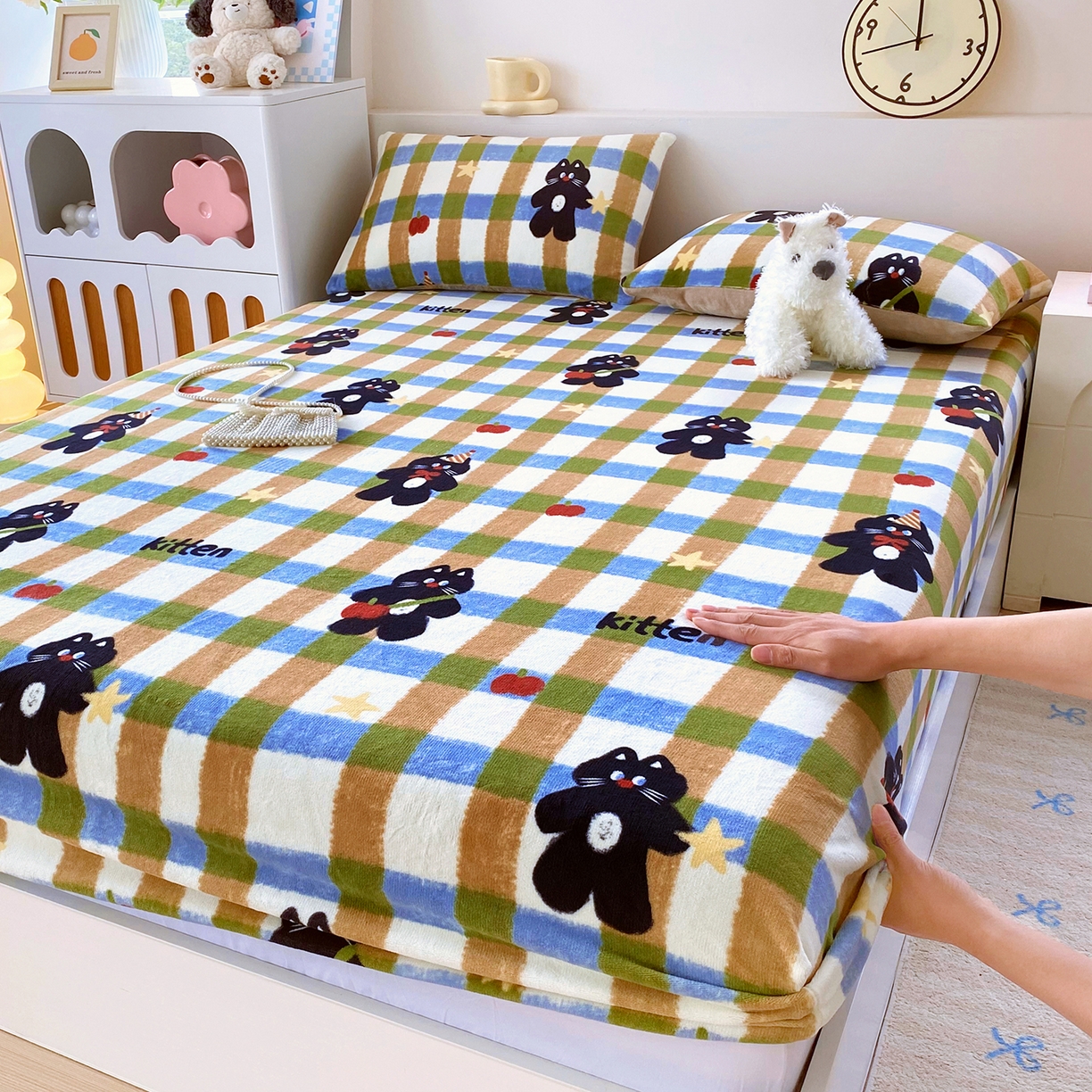 91家纺网 家纺一手货源 找家纺 （总）葡萄家 2025新款A类三丽鸥正版授权少女可爱卡通加厚牛奶绒羊羔绒多功能四季毛毯毯子