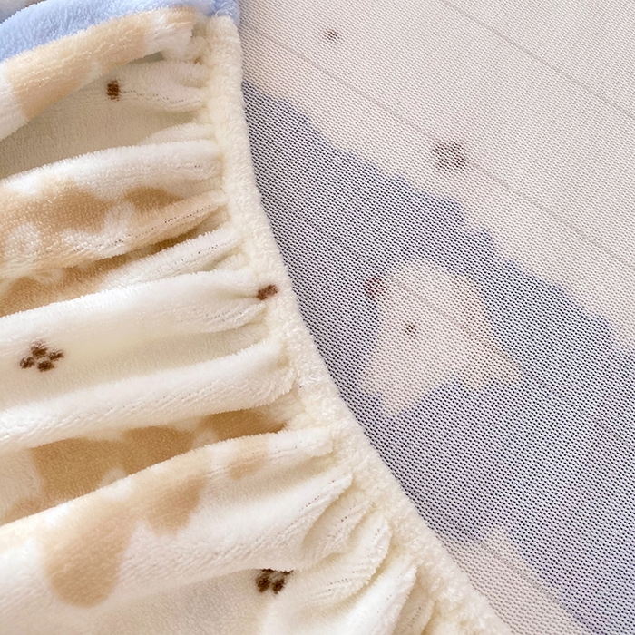 91家纺网 家纺一手货源 找家纺 葡萄家 2025年新款新增花型牛奶绒印花单床笠萌系卡通单品床笠床笠单件 波西狗