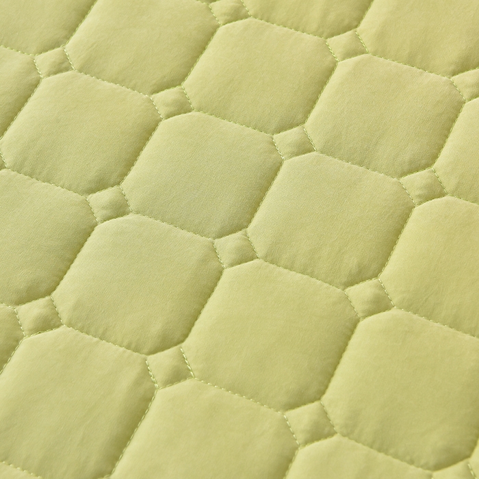 91家纺网 家纺一手货源 找家纺 优品惠 2025新款A类原棉夹棉床笠系列 绿色