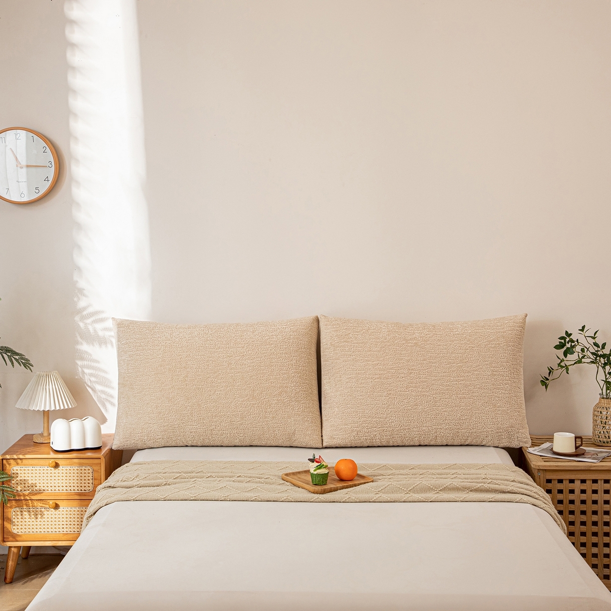 91家纺网 家纺一手货源 找家纺 （总）沐沐家纺 2026新款可可西里面包枕