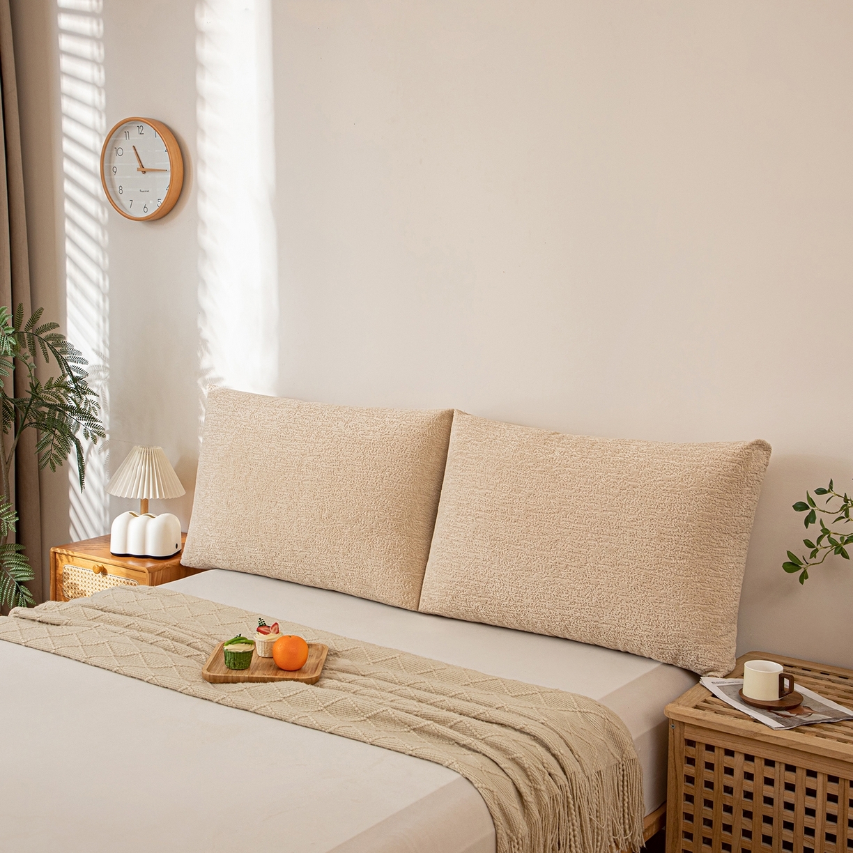 91家纺网 家纺一手货源 找家纺 （总）沐沐家纺 2026新款可可西里面包枕