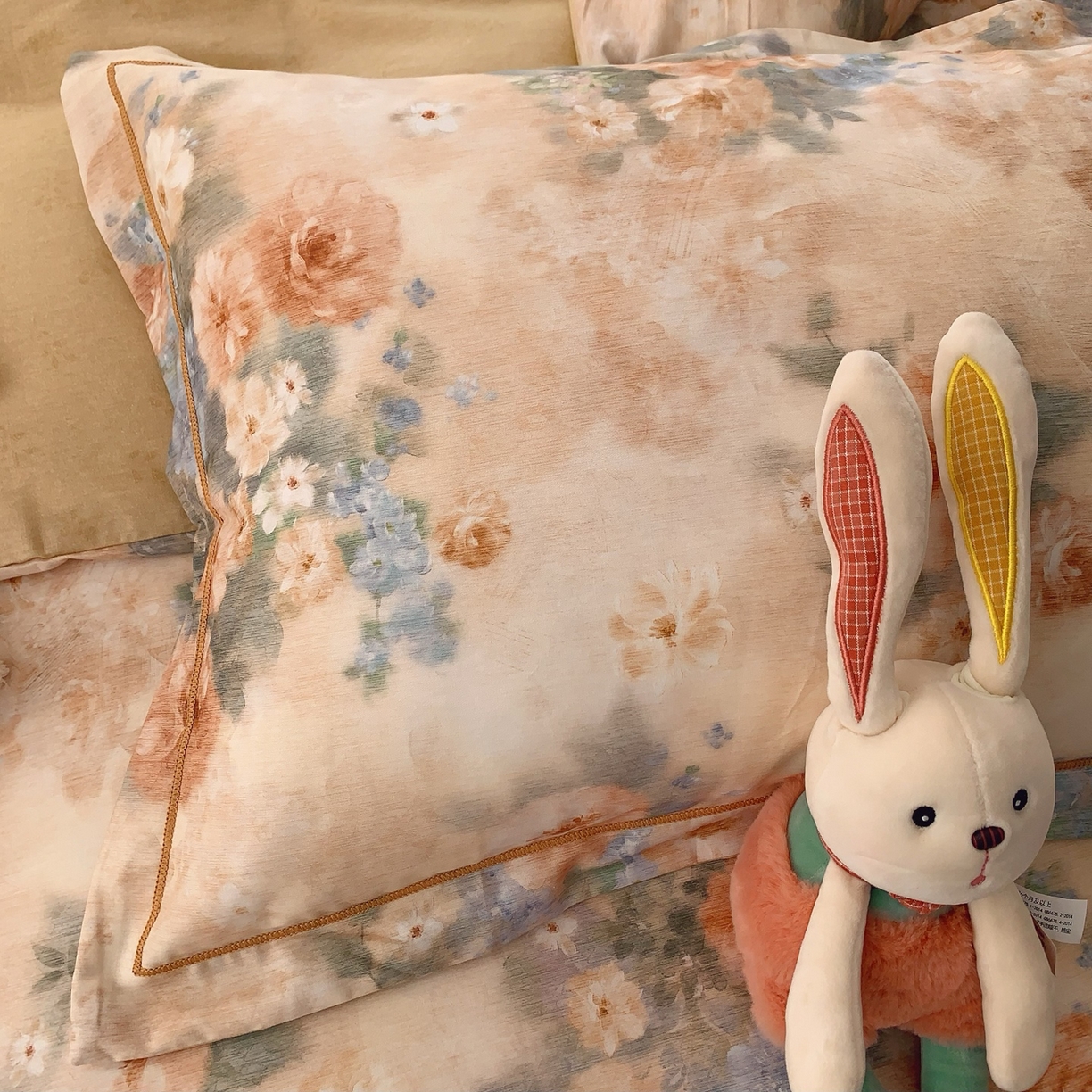 91家纺网 家纺一手货源 找家纺 莱豫家纺 2026新款全棉纯棉小清新印花四件套-第一波 东方美学