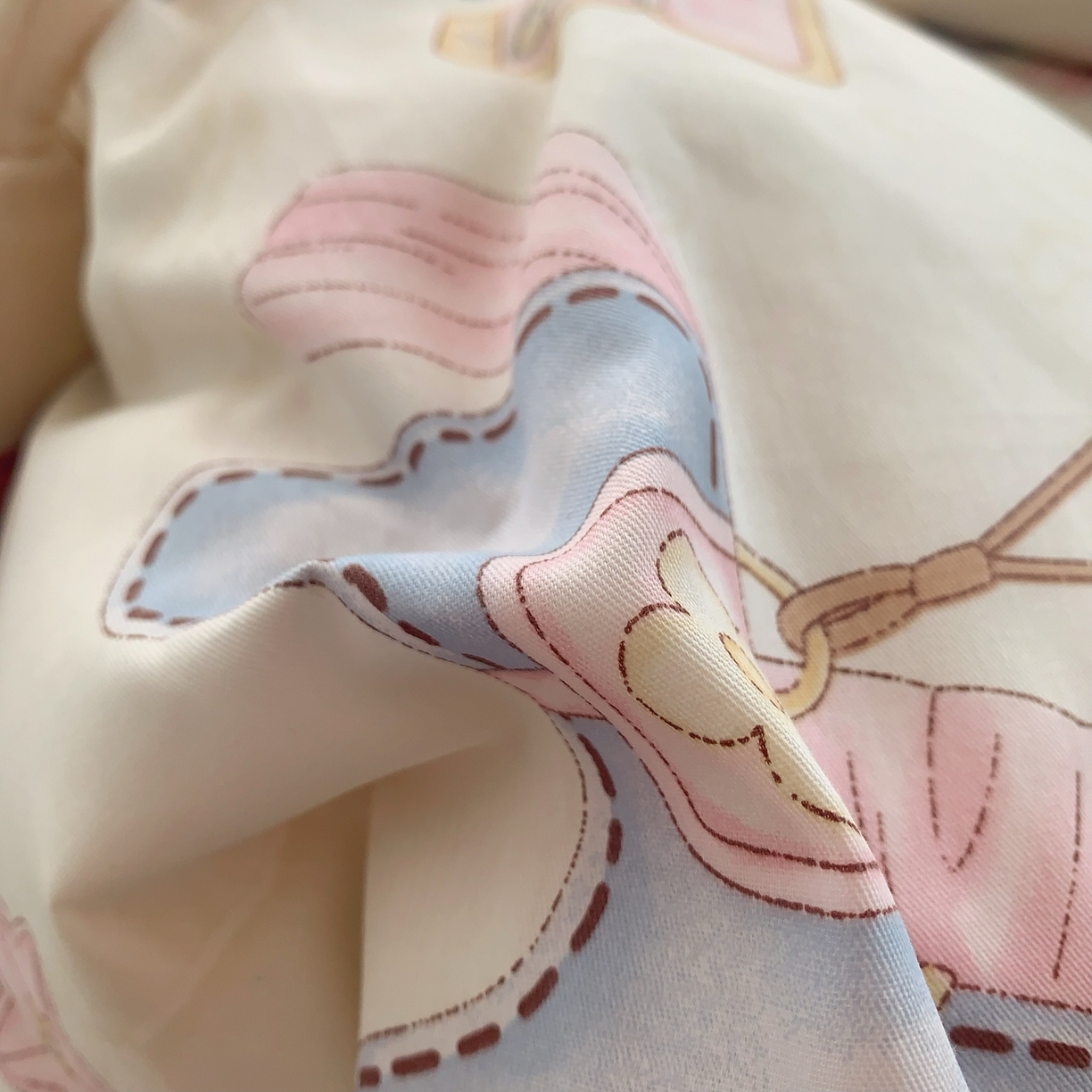 91家纺网 家纺一手货源 找家纺 莱豫家纺 2026新款全棉纯棉小清新印花四件套-第一波 飞马城堡