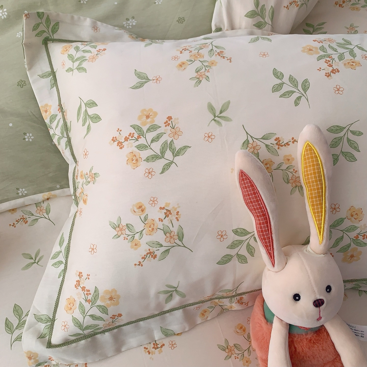 91家纺网 家纺一手货源 找家纺 莱豫家纺 2026新款全棉纯棉小清新印花四件套-第一波 夏花