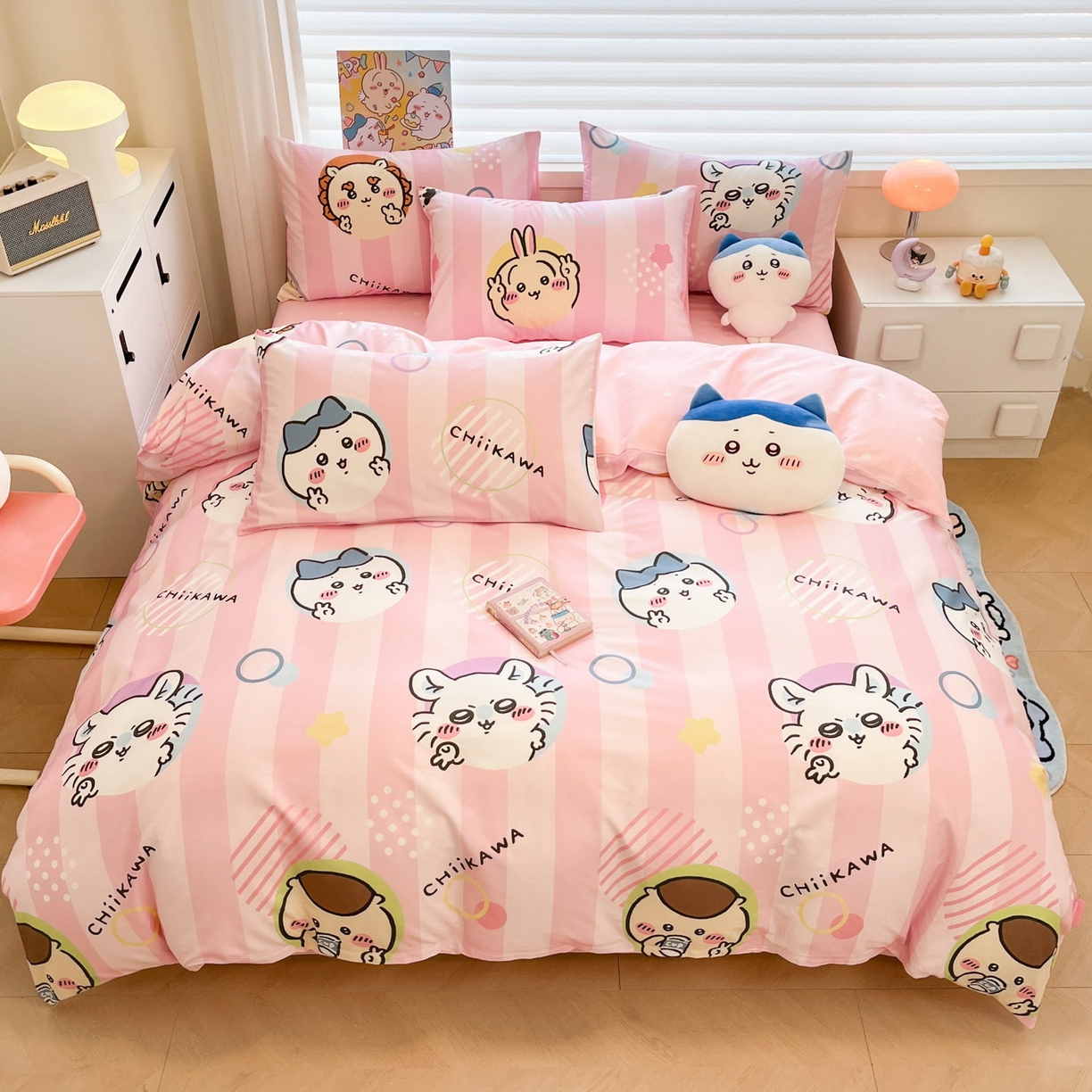 91家纺网 家纺一手货源 找家纺 （总）暮思家居 2026新款正版授权吉伊卡哇全棉纯棉四件套