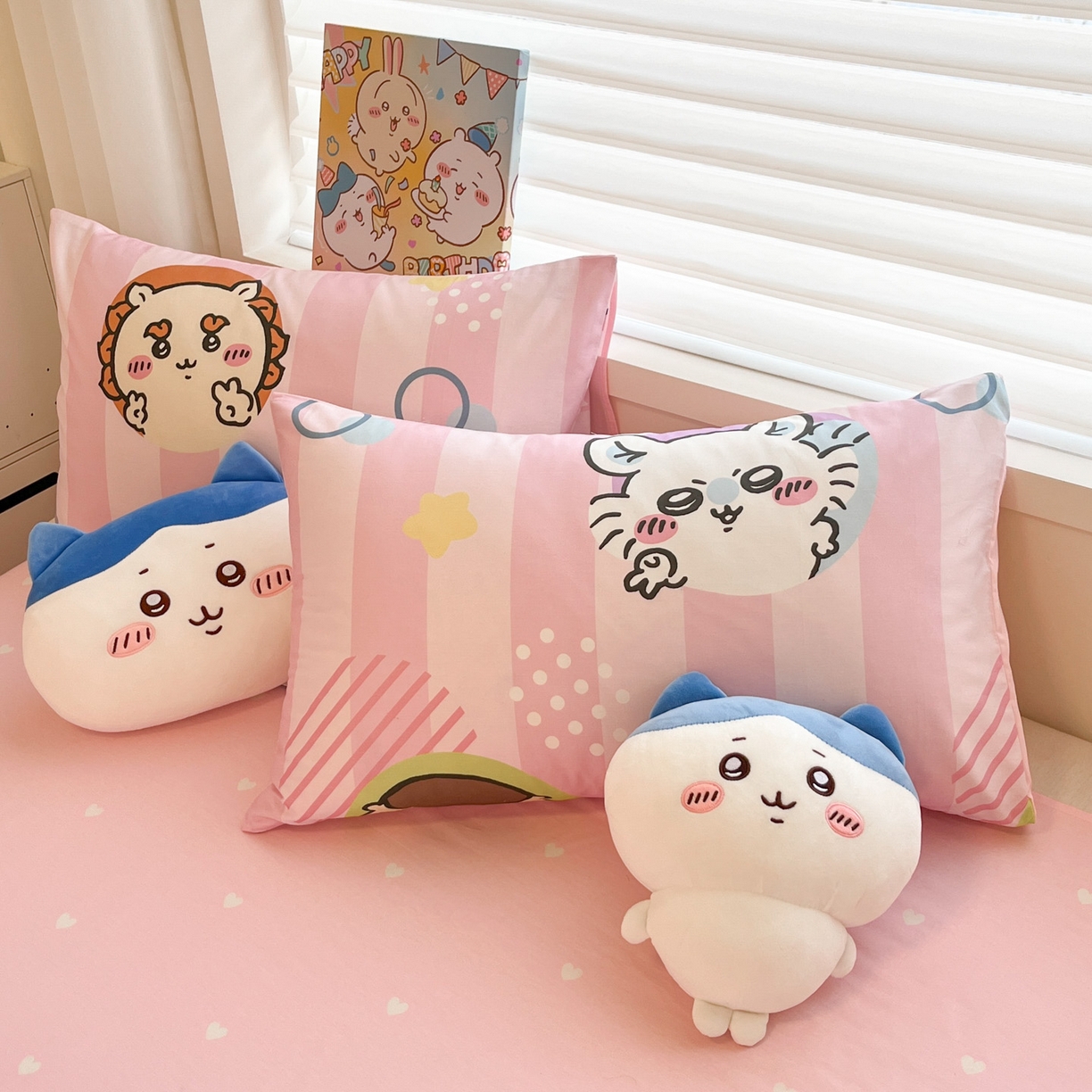 91家纺网 家纺一手货源 找家纺 （总）暮思家居 2026新款正版授权吉伊卡哇全棉纯棉四件套