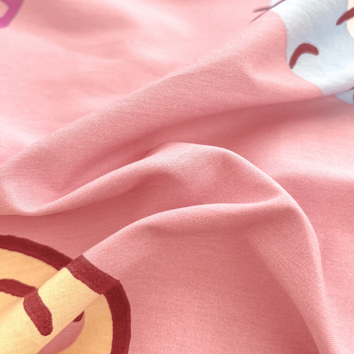 91家纺网 家纺一手货源 找家纺 暮思家居 2026新款正版授权吉伊卡哇全棉纯棉四件套 可爱吉伊卡哇