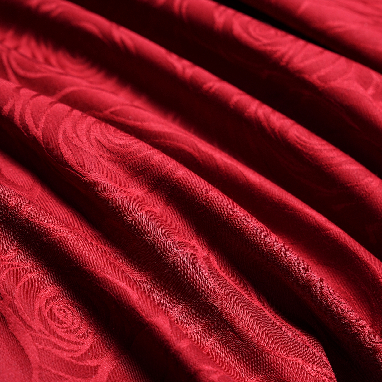 91家纺网 家纺一手货源 找家纺 用心 2026年新款双面长绒棉提花婚庆刺绣四件套 喜上喜